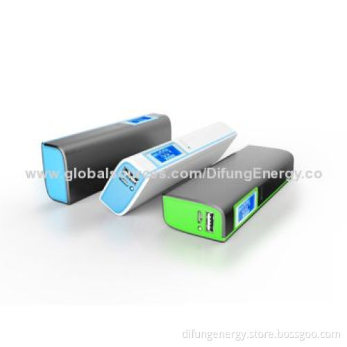 LED Power Bank, 5V/2.1A Output, 8-9 Hours Charging Time, Samsung Battery